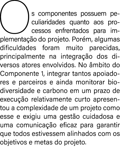 Os componentes possuem peculiaridades quanto aos processos enfrentados para implementa o do projeto. Por m, algumas ...