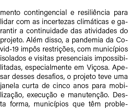 mento contingencial e resili ncia para lidar com as incertezas clim ticas e garantir a continuidade das atividades do...