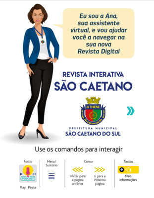 Produção e Diagramação de Revista Interativa - Prefeitura Municipal de São Caetano do Sul - Shout Agência de Publicidade